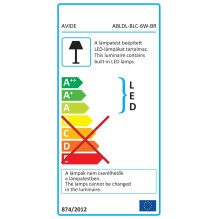Galda lampa Avide Avide ABLDL-BLC-6W-BR LED galda lampa Brown Galda lampa Avide Avide ABLDL-BLC-6W-BR LED galda lampa Brown