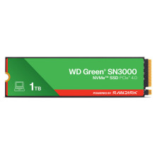 Western Digital Green WD ™ SN3000 NVMe™ SSD POWERED BY SANDISK 1 TB Western Digital Green WD ™ SN3000 NVMe™ SSD POWERED BY SANDISK 1 TB