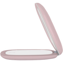 Kosmetinis veidrodėlis Humanas HS-PM01 su LED apšvietimu - pink Kosmetinis veidrodėlis Humanas HS-PM01 su LED apšvietimu - pink