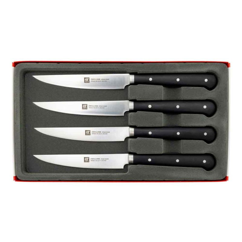 Zwilling Set of 4 serrated steak knives