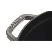 STAUB Round cast iron pot - Graphite, 2.2 ltr STAUB Round cast iron pot - Graphite, 2.2 ltr