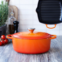Le Creuset Signature Roaster oval 31cm oven red (21178310902430) Le Creuset Signature Roaster oval 31cm oven red (21178310902430)