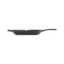 Le Creuset Ketaus grilio keptuvė kvadratinė 26x26cm matinė juoda