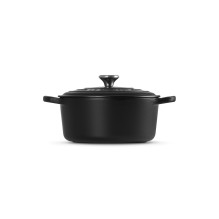 Le Creuset Signature apvalus kepimo indas 22cm Black Schwarz (21177220000430) Le Creuset Signature apvalus kepimo indas 22cm Black Schwarz (21177220000430)