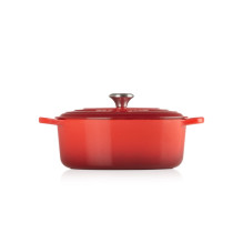 Le Creuset Ketaus puodas ovalus 31cm / 6,3L raudonas Le Creuset Ketaus puodas ovalus 31cm / 6,3L raudonas