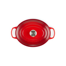 Le Creuset Ketaus puodas ovalus 31cm / 6,3L raudonas Le Creuset Ketaus puodas ovalus 31cm / 6,3L raudonas