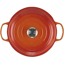 Le Creuset Gourmet Professional Casserole round 30cm oven red (21180300902430) Le Creuset Gourmet Professional Casserole round 30cm oven red (21180300902430)