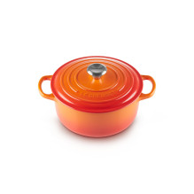 Le Creuset Signature apvalus kepimo indas 22cm oven red (21177220902430) Le Creuset Signature apvalus kepimo indas 22cm oven red (21177220902430)
