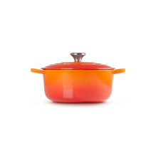 Le Creuset Signature apvalus kepimo indas 22cm oven red (21177220902430) Le Creuset Signature apvalus kepimo indas 22cm oven red (21177220902430)