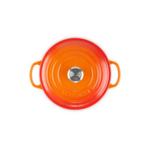 Le Creuset Signature apvalus kepimo indas 22cm oven red (21177220902430) Le Creuset Signature apvalus kepimo indas 22cm oven red (21177220902430)