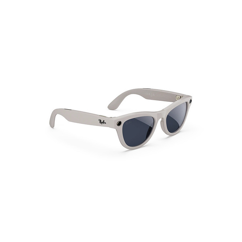 Ray-Ban Meta Skyler Gen1 AI Glasses - Shiny / Chalky Grey Transitions