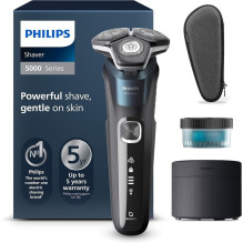 Philips S5889 / 50 Skūšanās ierīce 5000 elektriska mitrai un sausai skūšanai Philips S5889 / 50 Skūšanās ierīce 5000 elektriska mitrai un sausai skūšanai