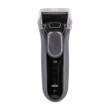 Braun Serie 3 3000S Folijinis skustuvas pilkas Braun Serie 3 3000S Folijinis skustuvas pilkas