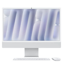 Apple iMac 24" 4.5K Retina / Apple M4 8C CPU / 8C GPU / 16GB / 256GB SSD / RUS / Silver MWUC3RU / A Apple iMac 24" 4.5K Retina / Apple M4 8C CPU / 8C GPU / 16GB / 256GB SSD / RUS / Silver MWUC3RU / A