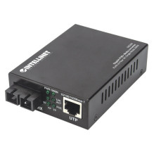 Šviesolaidinis keitiklis Intellinet „Network Solutions“ GB PoE+ 1000Base-T RJ45 į 1000Base-LX SC SM (508209) Šviesolaidinis keitiklis Intellinet „Network Solutions“ GB PoE+ 1000Base-T RJ45 į 1000Base-LX SC SM (508209)