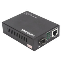 Optiskā šķiedras pārveidotājs Intellinet Network Solutions Intellinet 508216 Gigabit 1000Base-T RJ45 uz SFP slotu, PoE+ Optiskā šķiedras pārveidotājs Intellinet Network Solutions Intellinet 508216 Gigabit 1000Base-T RJ45 uz SFP slotu, PoE+