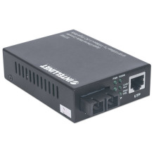 Fiber optic converter Intellinet Network Solutions Media converter Gigabit Ethernet Single-mode Fiber optic converter Intellinet Network Solutions Media converter Gigabit Ethernet Single-mode