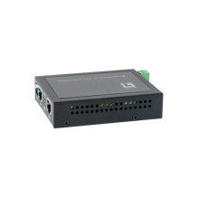 Fiber optic converter LevelOne LevelOne Converter VDS-2201 10 / 100 / 1000 GbE VDSL2 Black