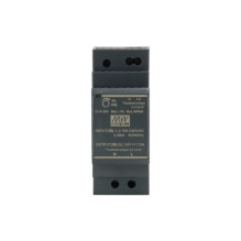 LevelOne industrial power supply 24VDC / 30W+DIN rail Black