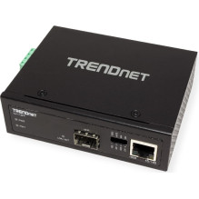 Fiber optic converter TRENDnet 100 / 1000Base-T to SFP Media (TI-F11SFP) Fiber optic converter TRENDnet 100 / 1000Base-T to SFP Media (TI-F11SFP)