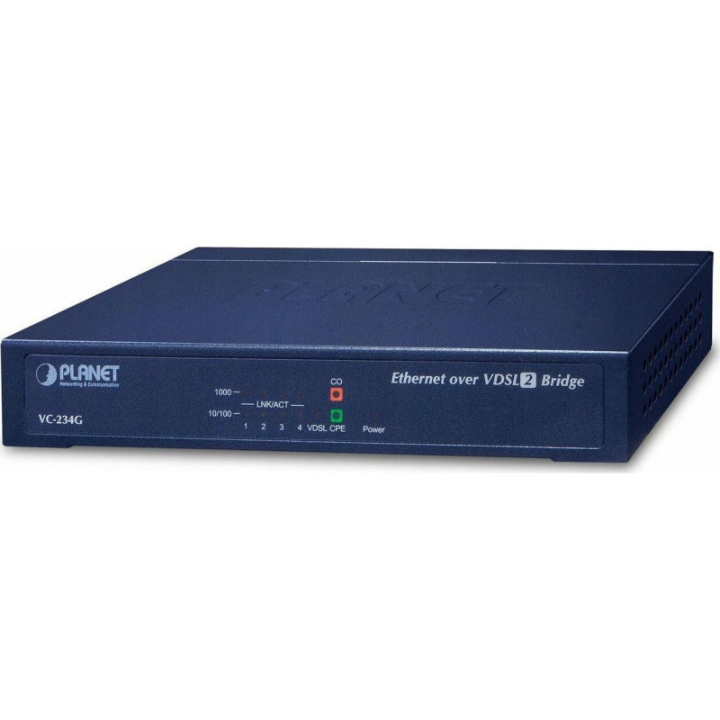 Optinis tinklo konverteris Planet PLANET VC-234G tinklo jungiklis ir daugiklis Gigabitinis tinklo jungiklis 1000 Mbit / 