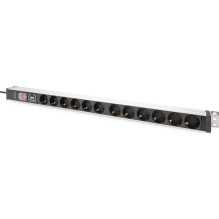 DIGITUS PDU 1HE 12xSchuko...
