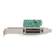 DIGITUS PCI Express karte 1x D-Sub25 paralēlais ports + LowProfile mazumtirdzniecība