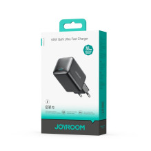 Joyroom Travel Charger (UK) Type-C. PD 65W, Black (JR-TCG18) Joyroom Travel Charger (UK) Type-C. PD 65W, Black (JR-TCG18)