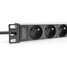DIGITUS PDU 1U 4xCEE7 / 5 FR-outputs 230V / 16A Black DIGITUS PDU 1U 4xCEE7 / 5 FR-outputs 230V / 16A Black