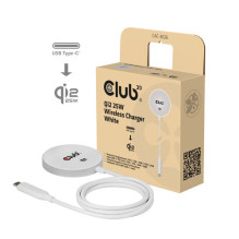 Club3D belaidis Qi2 USB-C 25W įkroviklis, white retail Club3D belaidis Qi2 USB-C 25W įkroviklis, white retail