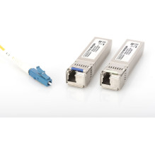 DIGITUS SFP+ module DDM LC SX 10Gbps SM BD Tx1270 / Rx1330 10km DIGITUS SFP+ module DDM LC SX 10Gbps SM BD Tx1270 / Rx1330 10km