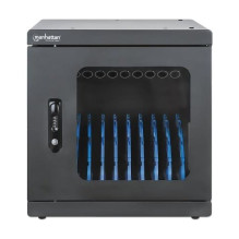 Manhattan Įkrovimo spintelė 10 nešiojamųjų kompiuterių (15,6 colio), 10 planšetinių kompiuterių, 10 lizdų AC 230V Manhattan Įkrovimo spintelė 10 nešiojamųjų kompiuterių (15,6 colio), 10 planšetinių kompiuterių, 10 lizdų AC 230V