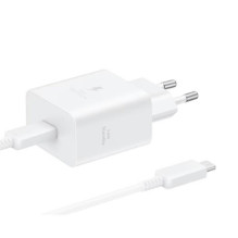 Samsung EP-T4511XW EGEU Adapter mit Datenkabel (USB Type-C, 45 Watt), weiß Samsung EP-T4511XW EGEU Adapter mit Datenkabel (USB Type-C, 45 Watt), weiß
