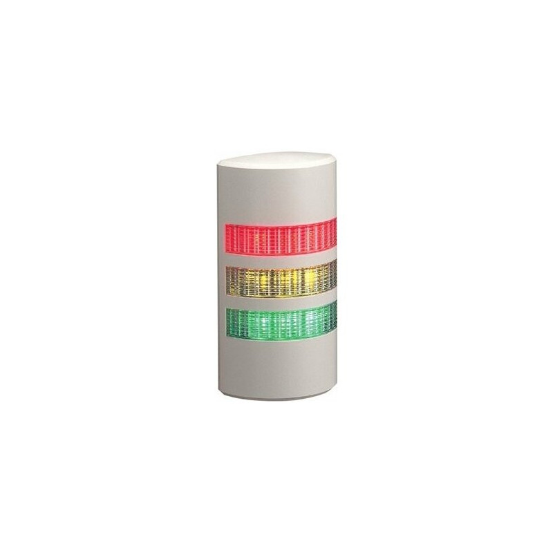 Patlite PATLITE pusės kolonos WEP-302FB-RYG sieninis montavimas LED signalinis žibintas RYG baltas
