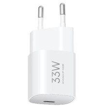 Xiaomi kelioninis adapteris Nano Power (USB-C), 33W White EU BHR087LEU