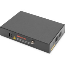 DIGITUS POE extender 4PPoE 4-portu 85W 100m Black DIGITUS POE extender 4PPoE 4-portu 85W 100m Black