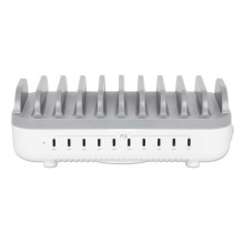 Lādētājs Manhattan MANHATTAN 10-Portu USB-Power Delivery uzlādes stacija 200W