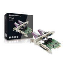 CONCEPTRONIC PCIe1x card 2xRS232-sērijas / 1xparalēlā 2.5Gbps CONCEPTRONIC PCIe1x card 2xRS232-sērijas / 1xparalēlā 2.5Gbps