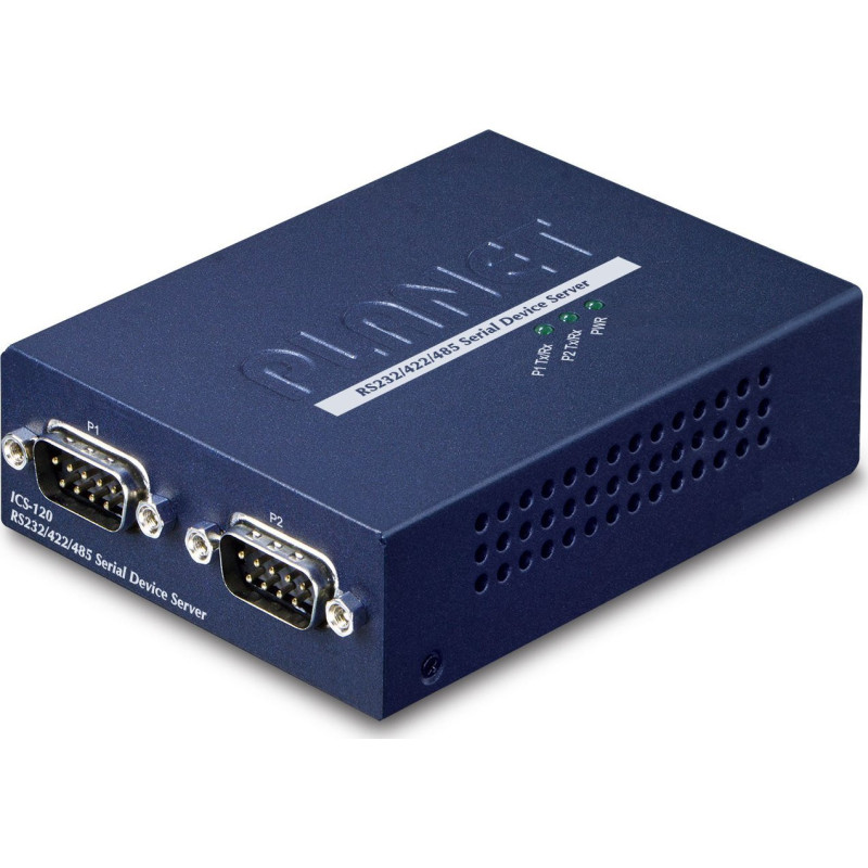Planet 2-Port RS232 / 422 / 485 Serial port server