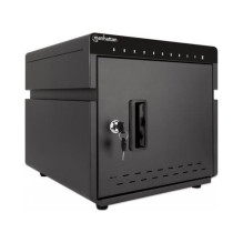Manhattan iPad to 11" 10-bay Charging Cabinet Desktop via USB-C, Also other tablets and smartphones (with device to