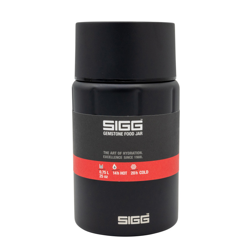 SIGG 8734.20 GEMSTONE FOOD JAR OBSIDIAN 0.75 L