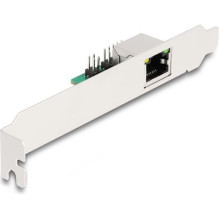 Delock DeLOCK Pārveidotājs M.2 ar atslēgu B+M 1 x RJ45 2,5 Gigabitu LAN Delock DeLOCK Pārveidotājs M.2 ar atslēgu B+M 1 x RJ45 2,5 Gigabitu LAN