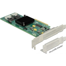 Delock controller Delock 8 Port SATA PCI Express x8 card with connection cable