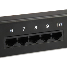 Equip 19" Patchpanelis 25xRJ45 Cat3 UTP 1U ISDN RAL9005 Equip 19" Patchpanelis 25xRJ45 Cat3 UTP 1U ISDN RAL9005
