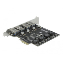 Delock PCIe 2.0 x1 controller - 4x USB 3.2 Gen 1 (90509) Delock PCIe 2.0 x1 controller - 4x USB 3.2 Gen 1 (90509)