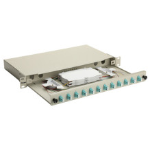 Equip Equip fiber optic splice box 12-Port LC-Duplex OM3 1U complete gr Equip Equip fiber optic splice box 12-Port LC-Duplex OM3 1U complete gr