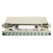 Equip Equip fiber optic splice box 12-Port LC-Duplex OM3 1U complete gr Equip Equip fiber optic splice box 12-Port LC-Duplex OM3 1U complete gr