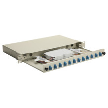 Equip Equip fiber optic splice box 12-Port LC-Duplex OS2 1U complete gr Equip Equip fiber optic splice box 12-Port LC-Duplex OS2 1U complete gr