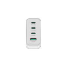 CONCEPTRONIC 4 portu GaN lādētājs 3xUSB-C / 1xA100WPD3.0 / PPS White CONCEPTRONIC 4 portu GaN lādētājs 3xUSB-C / 1xA100WPD3.0 / PPS White