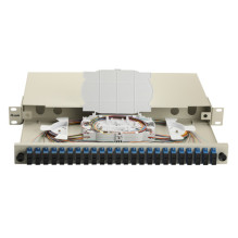 Equip Equip LWL splice box 24-port SC duplex OS2 1U complete gray
